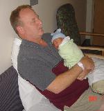 Ian puts Dad to sleep